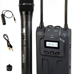 Movo Wireless Microphone Dual Channel Content Creators-0