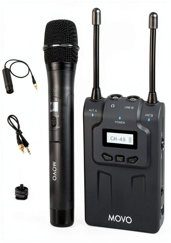Movo Wireless Microphone Dual Channel Content Creators-0