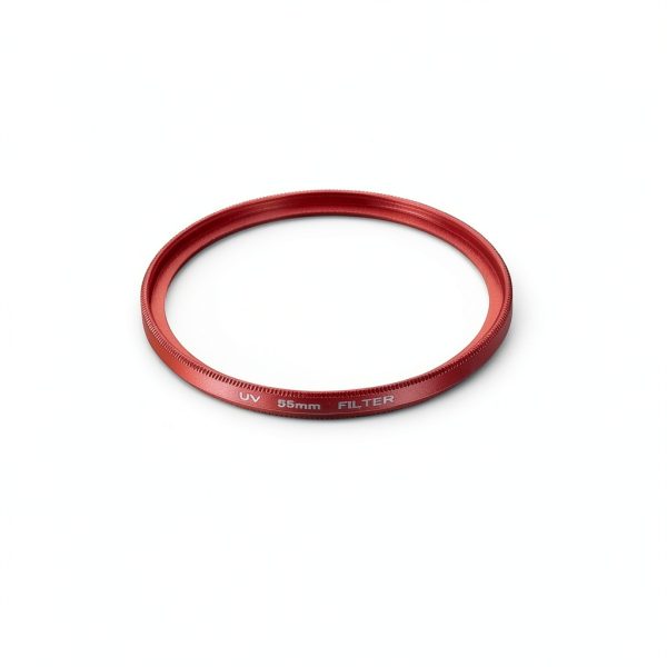 MC Alum Red 55mm Ultra Slim Camera Filter 2Pcs-1