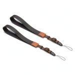 Pavo Camera Wrist Strap Nylon Adjustable Black Brown Gray-0