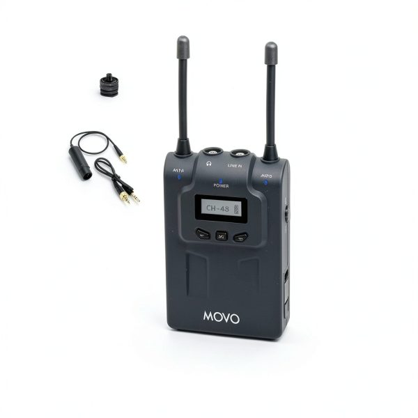 Movo Wireless Microphone Dual Channel Content Creators-3