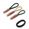 Pavo Camera Wrist Strap Fiber Black Brown Dark Green-2