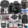 Canon EOS 2000D Rebel T7 DSLR Camera 18 55mm Lens Bundle-0