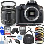 Canon EOS 2000D DSLR Camera 24MP Sensor Wi-Fi Bundle-0