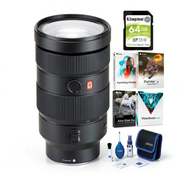 Sony FE 24 70mm f28 GM Lens Bundle with Software Suite-0