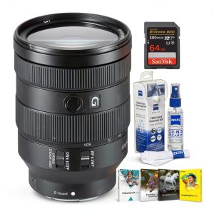 Sony FE 24-105mm f/4 G OSS Lens Full Frame E Mount Bundle-0