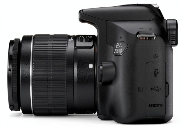 Canon EOS 2000D DSLR Camera 24MP Sensor Wi-Fi Bundle-5
