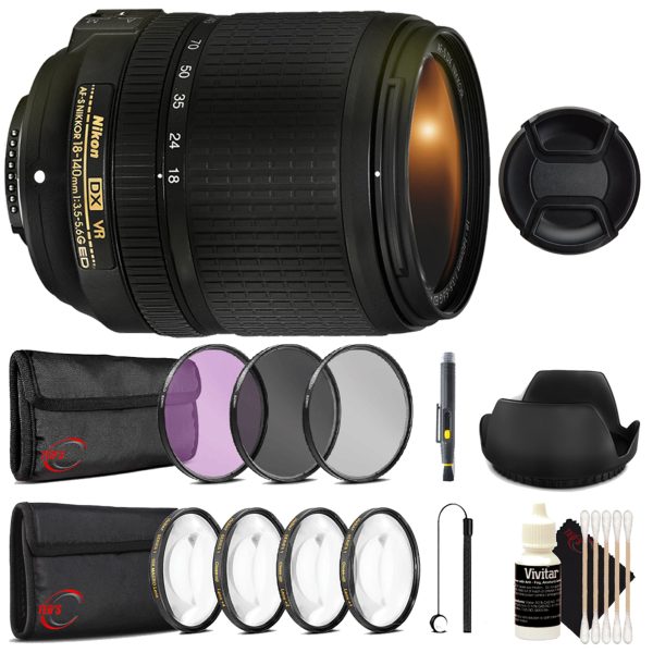 Nikon 18-140mm DX Zoom Lens All-in-One VR Kit-0