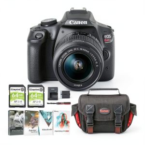 Canon EOS Rebel T7 DSLR Camera Kit with 18-55mm Lens-0