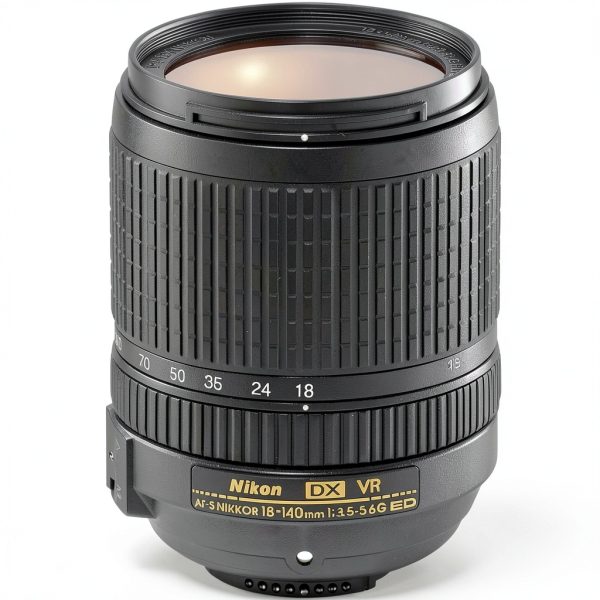 Nikon AF S DX NIKKOR 18 140mm Lens DSLR Wide Telephoto VR-1