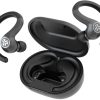 JLab Refurbished JBuds Air Sport True Wireless Earbuds Black-0