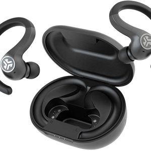 JLab Refurbished JBuds Air Sport True Wireless Earbuds Black-0