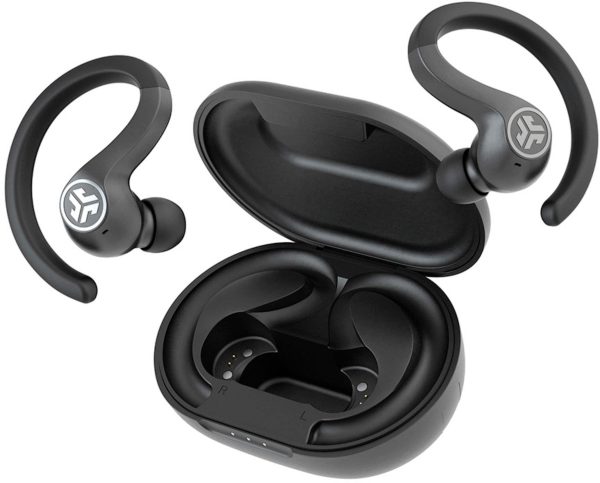 JLab Refurbished JBuds Air Sport True Wireless Earbuds Black-0