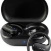 JLab JBuds Open Sport Wireless Earbuds Black with IP55 Sweatproof-2