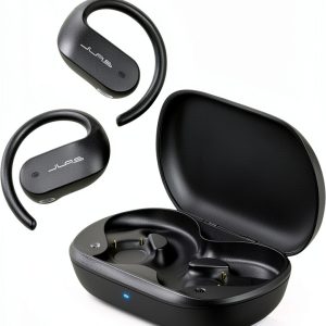 JLab JBuds Open Sport Wireless Earbuds Black with IP55 Sweatproof-0